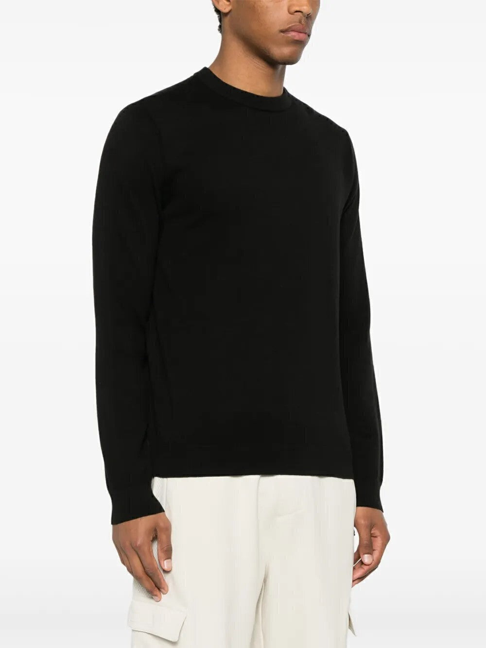 Maglione A Giro Basic Logo Laterale Uomo - JEK PIT