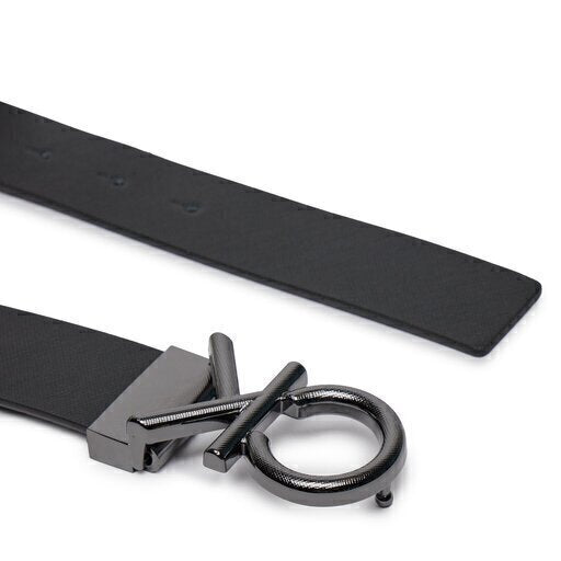 CALVIN KLEIN  Cintura Adj Ck Metal Saffiano Uomo |  JEK PIT