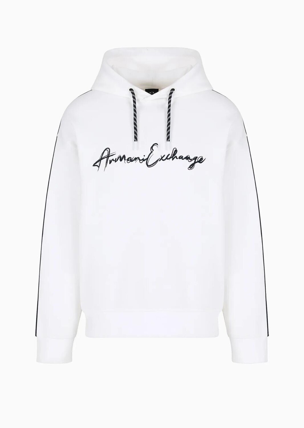 ARMANI EXCHANGE  Felpa Cappuccio Signature Uomo |  JEK PIT