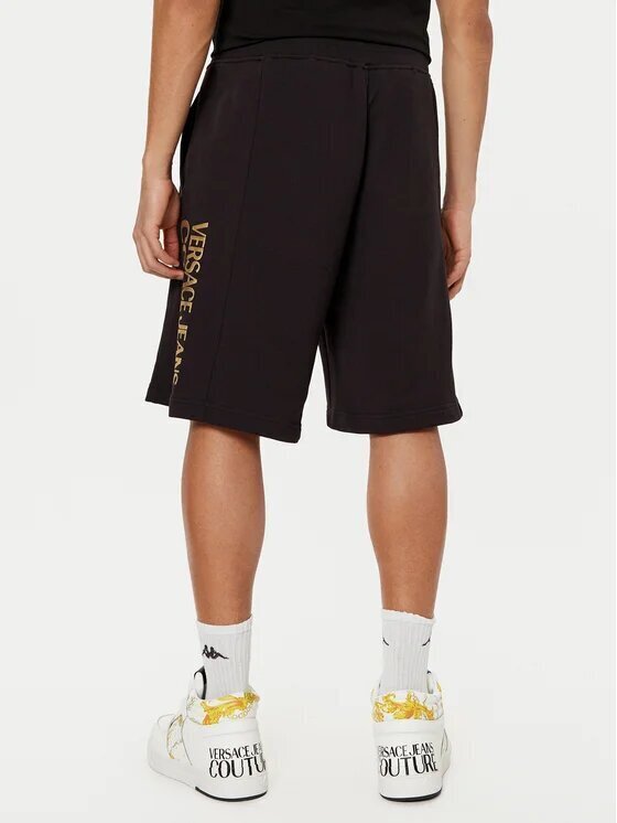 VERSACE JEANS  Bermuda In Felpa Instit Logo Lat. Gr Uomo |  JEK PIT