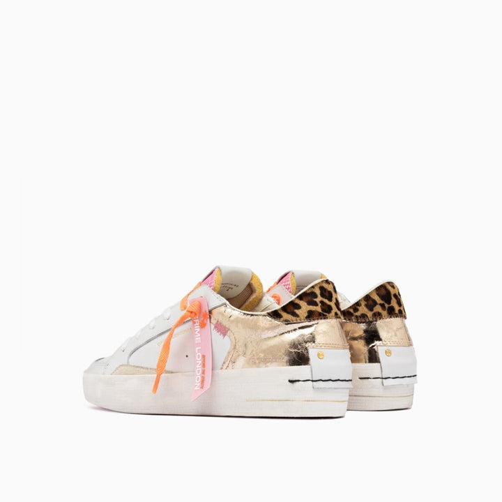 CRIME LONDON  Sneakers Bicolor Con Patch Maculata Donna |  JEK PIT
