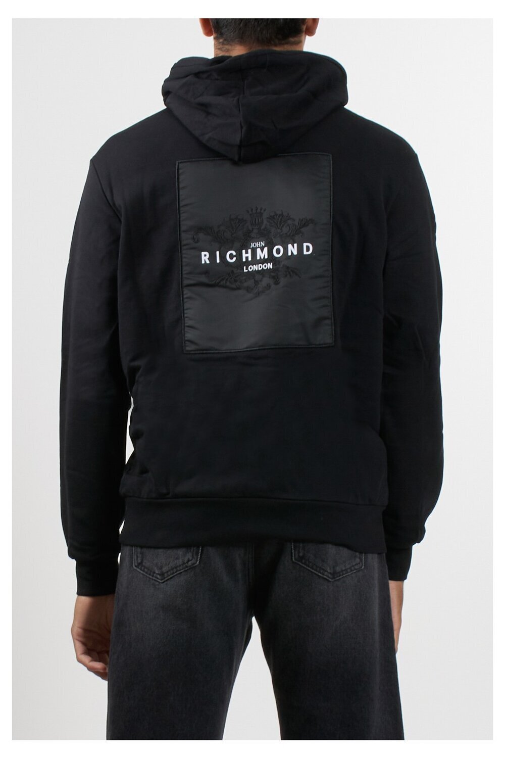 JOHN RICHMOND  Felpa Capp. Logo Su Toppa Retro Gr Uomo |  JEK PIT