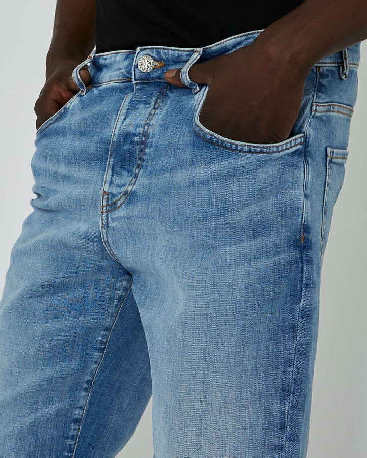 Jeans Baggy Fig Chiaro Uomo - JEK PIT