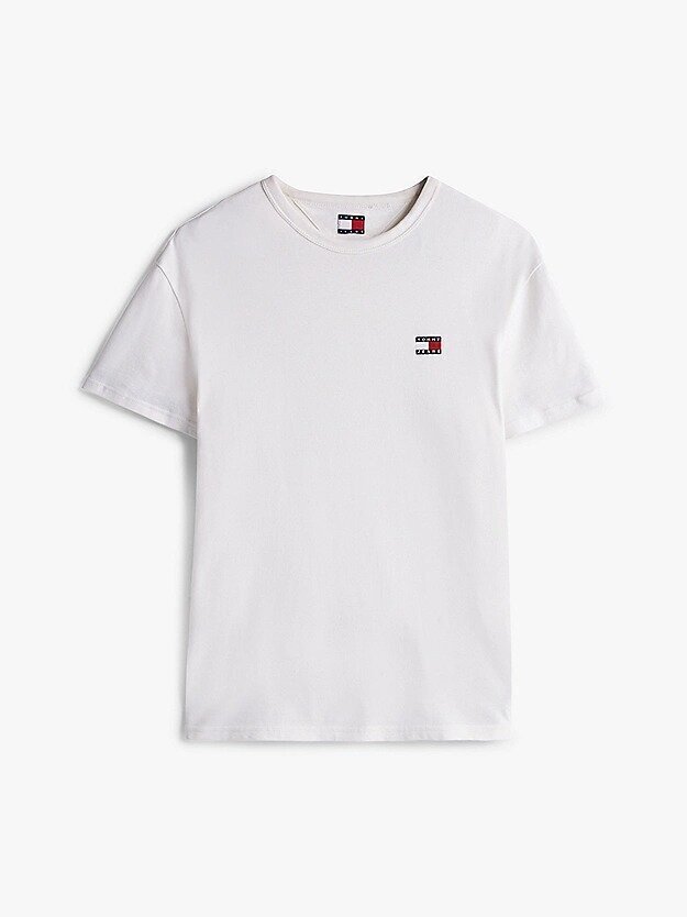 TOMMY JEANS  t-Shirt Tjm Reg Badge Logo Ricamato Uomo |  JEK PIT