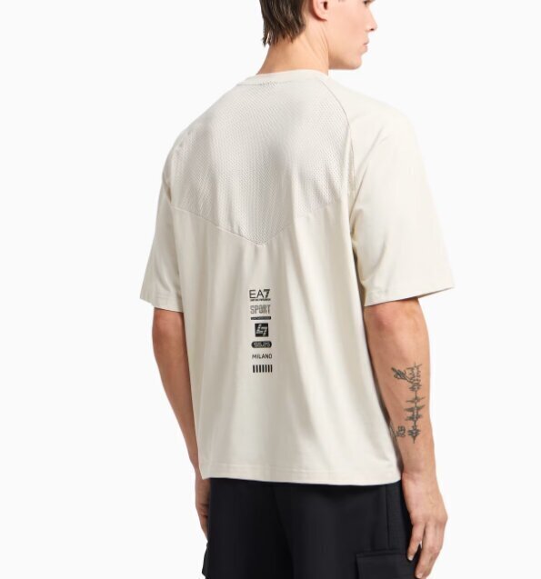 EMPORIO ARMANI EA7  t-Shirt Train Athletic Traforata Retro Uomo |  JEK PIT