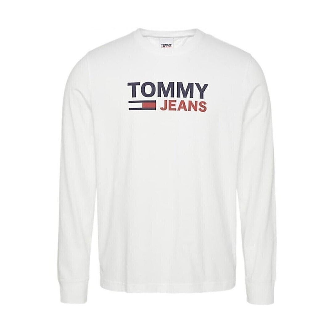 TOMMY JEANS | T-Shirt Logo Centrale Ml Uomo - Jek Pit
