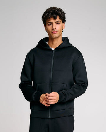 SUNS  Felpa Neoprene Cappuccio e Zip Uomo |  JEK PIT