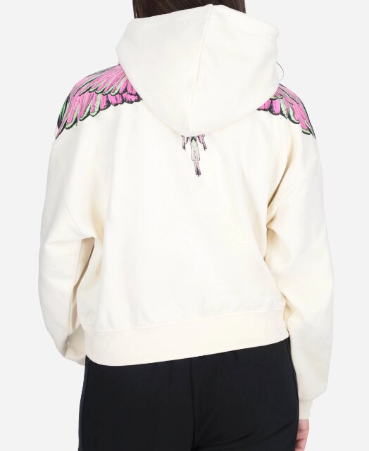 COUNTY OF MILAN - BURLON  Maglia Con Cappuccio In Felpa Donna |  JEK PIT