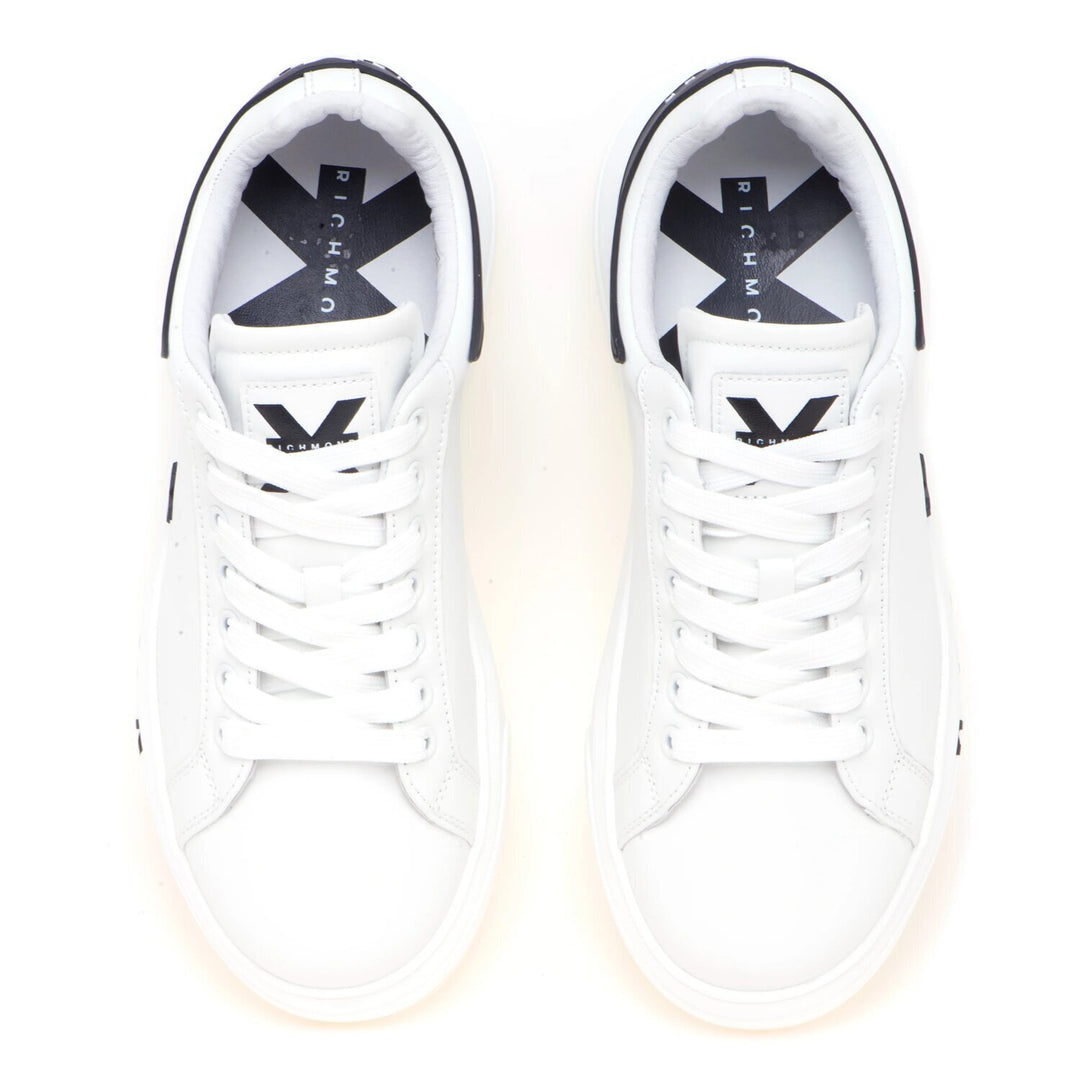 JOHN RICHMOND  Sneakers Leather Logo Su Para Uomo |  JEK PIT