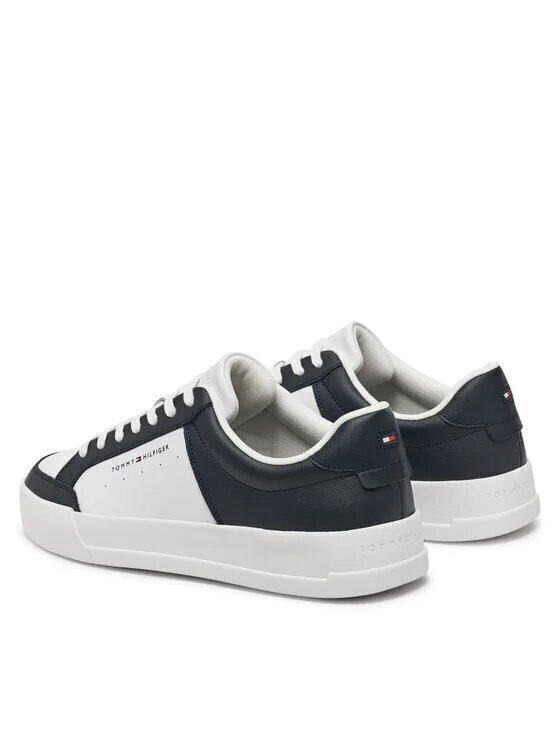 TOMMY HILFIGER  Sneakers Th Court Mix Lth Bicolor Uomo |  JEK PIT