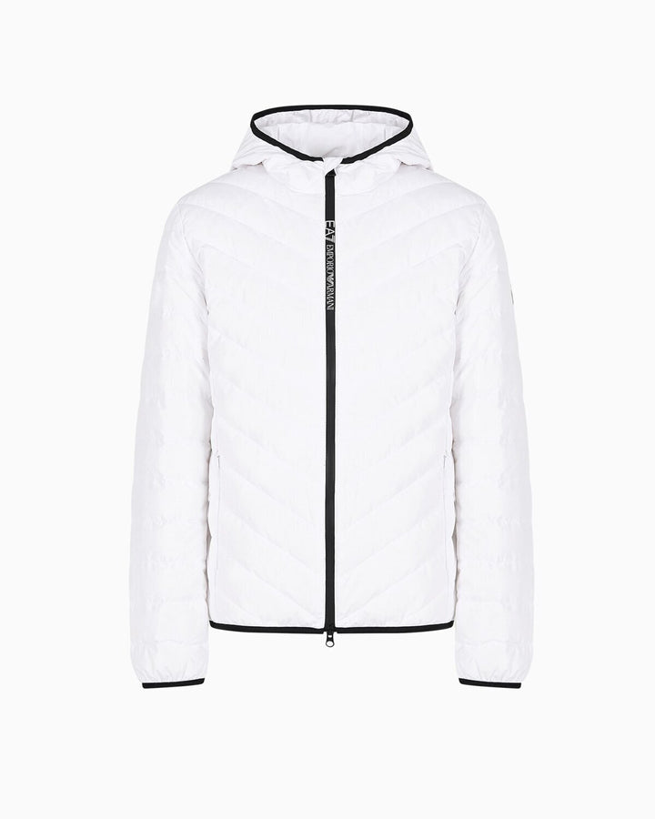 EMPORIO ARMANI EA7  Piumino Logo Su Zip 100gr Uomo |  JEK PIT