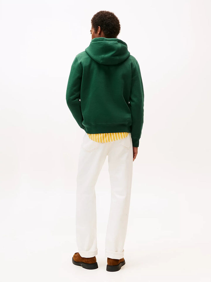 TOMMY HILFIGER  Felpa Con Cappuccio Logo Est Ricamo Uomo |  JEK PIT