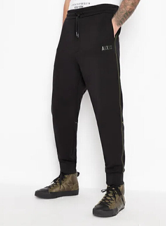 ARMANI EXCHANGE  Pantalone Tuta Banda Green Uomo |  JEK PIT