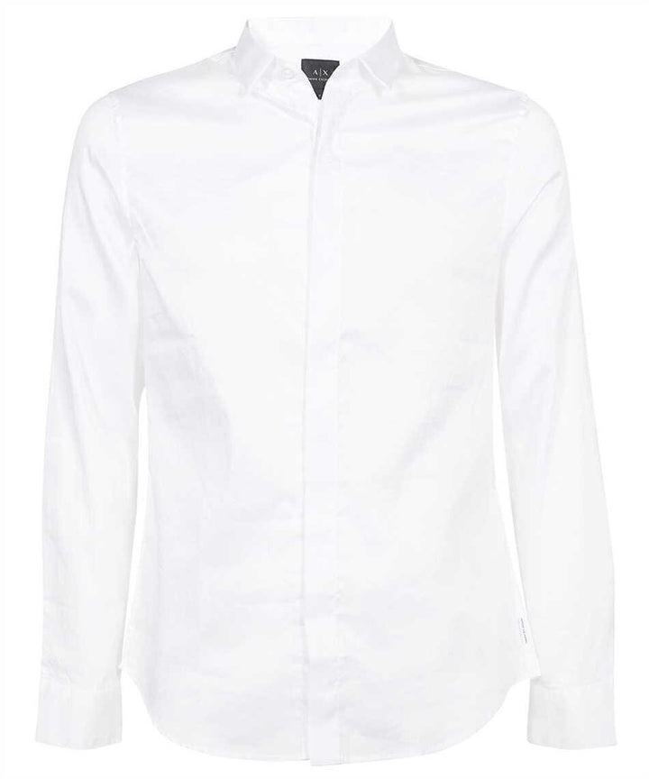 ARMANI EXCHANGE  Camicia Basic Ricamo Su Pattina Uomo |  JEK PIT