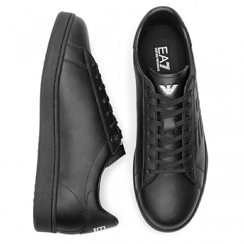 EMPORIO ARMANI EA7  Sneakers Total Black Uomo |  JEK PIT