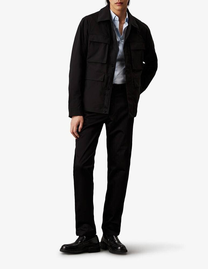 CALVIN KLEIN  Giubbino 4 Pockets Logo Manica Uomo |  JEK PIT