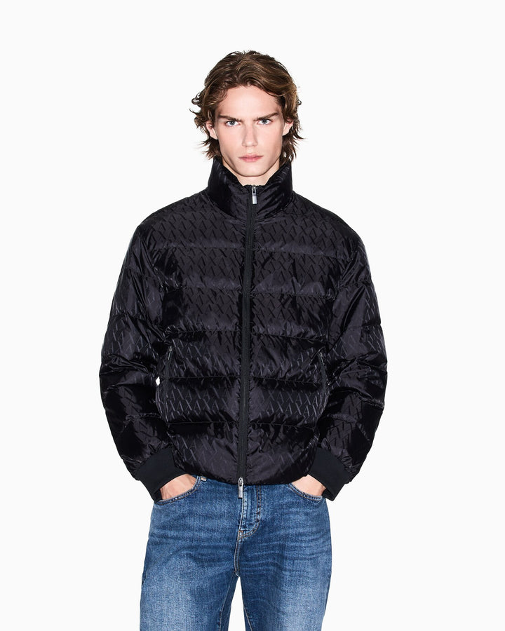 ARMANI EXCHANGE  Piumino Ax Allover Semi Lucido Uomo |  JEK PIT