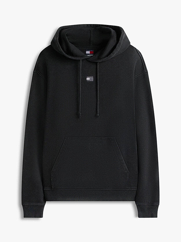 TOMMY JEANS  Felpa Con Cappuccio Con Logo Centrale Uomo |  JEK PIT