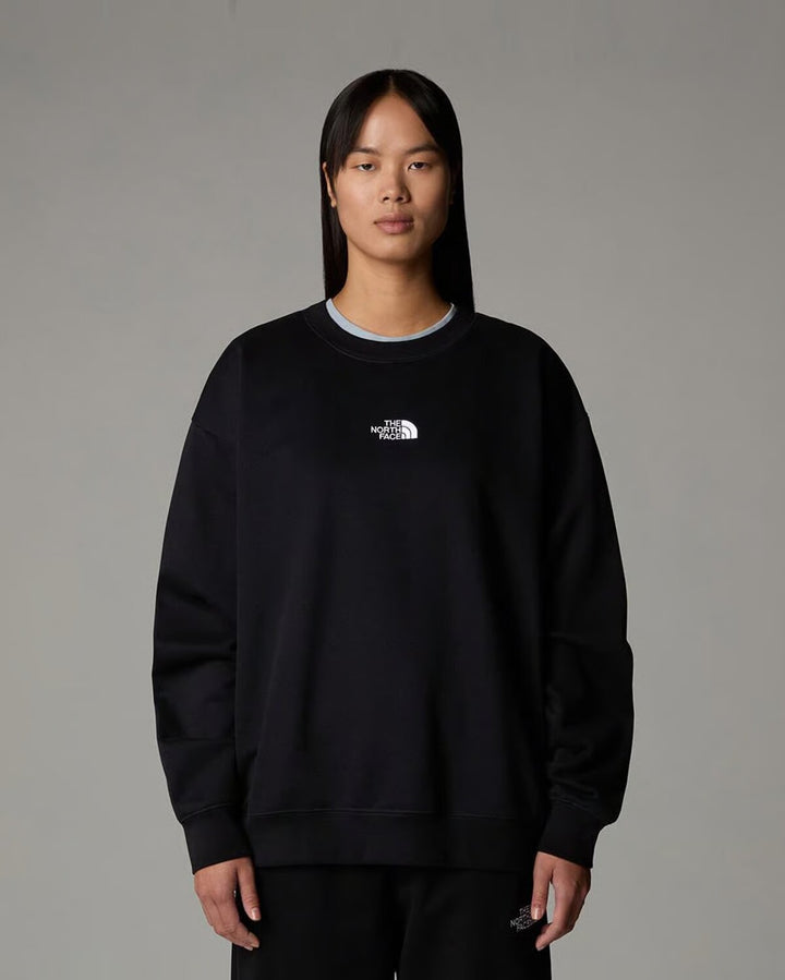 THE NORTH FACE  Felpa w Ess Os Crew Logo Fronte-Retro Donna |  JEK PIT