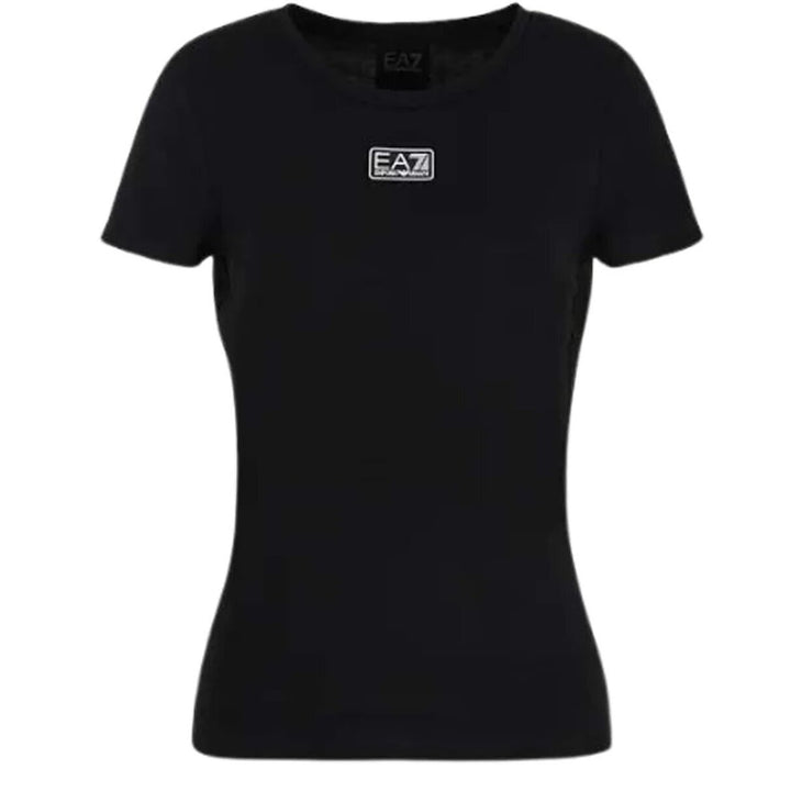 EMPORIO ARMANI EA7  t-Shirt Patch Gomma Centro Donna |  JEK PIT