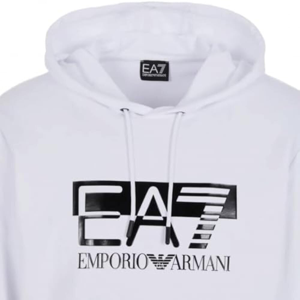 EMPORIO ARMANI EA7  Felpa Stampa Con Cappuccio Uomo |  JEK PIT