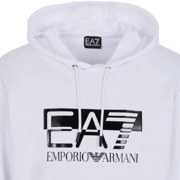 EMPORIO ARMANI EA7  Felpa Stampa Con Cappuccio Uomo |  JEK PIT