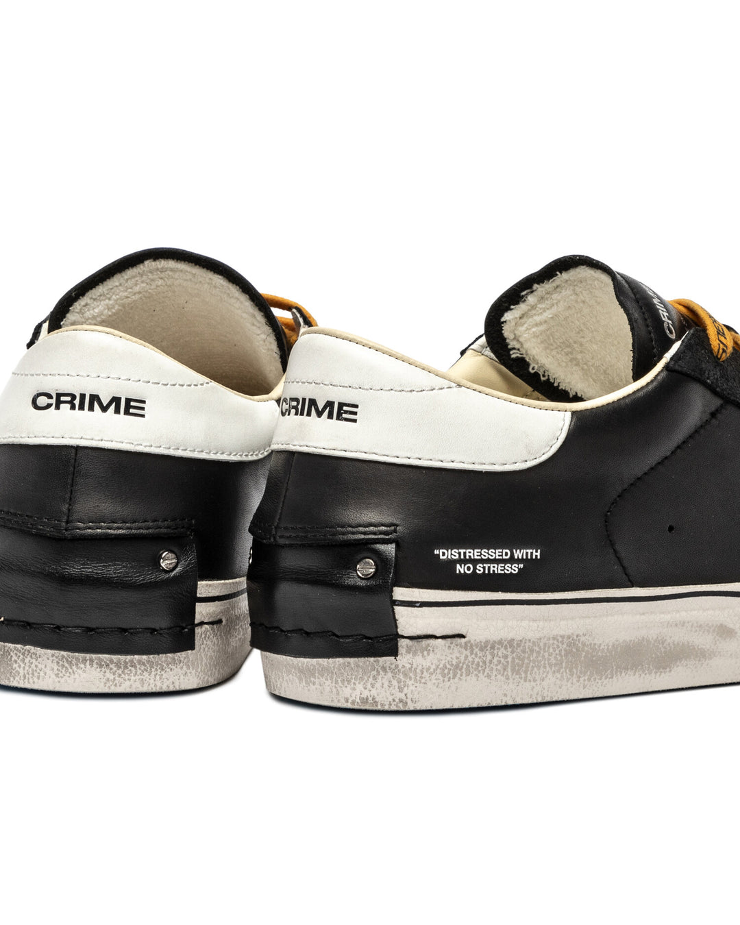 CRIME LONDON  Sneakers Distressed 2.0 Tellow Laces Uomo |  JEK PIT