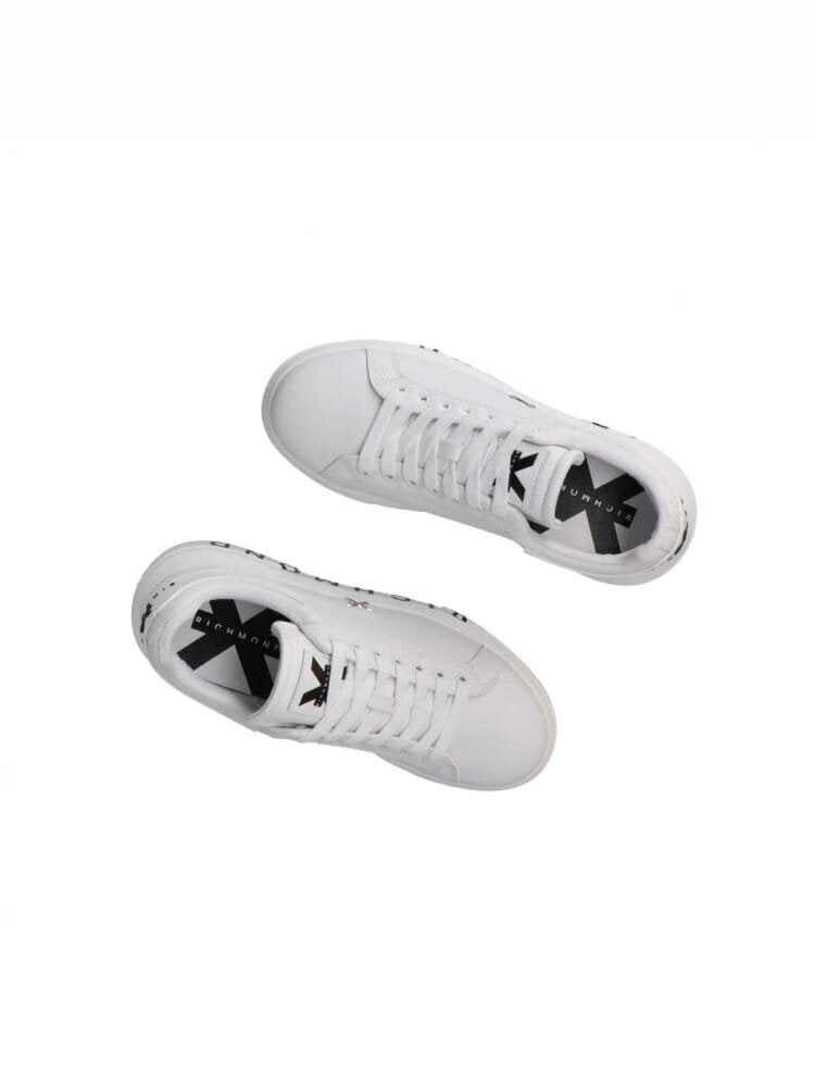 JOHN RICHMOND  Sneakers Leather Logo Su Para Uomo |  JEK PIT