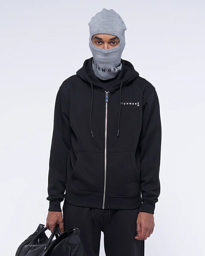 JOHN RICHMOND X  Felpa Stampa Retro Spalla Gr Uomo |  JEK PIT