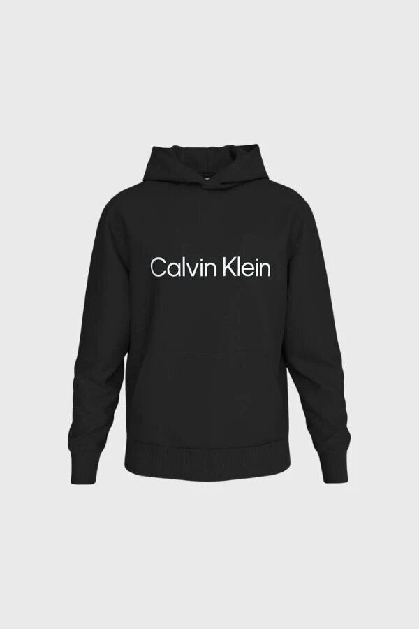 CALVIN KLEIN  Felpa Capp. Ls Eu Standard Logo Grande Uomo |  JEK PIT