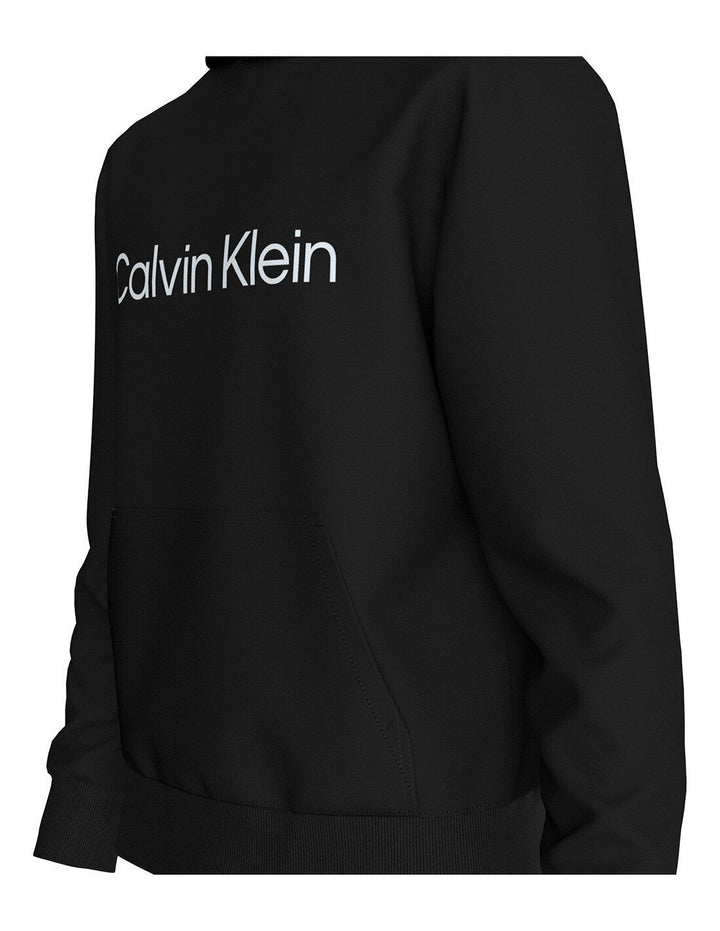 CALVIN KLEIN  Felpa Capp. Ls Eu Standard Logo Grande Uomo |  JEK PIT