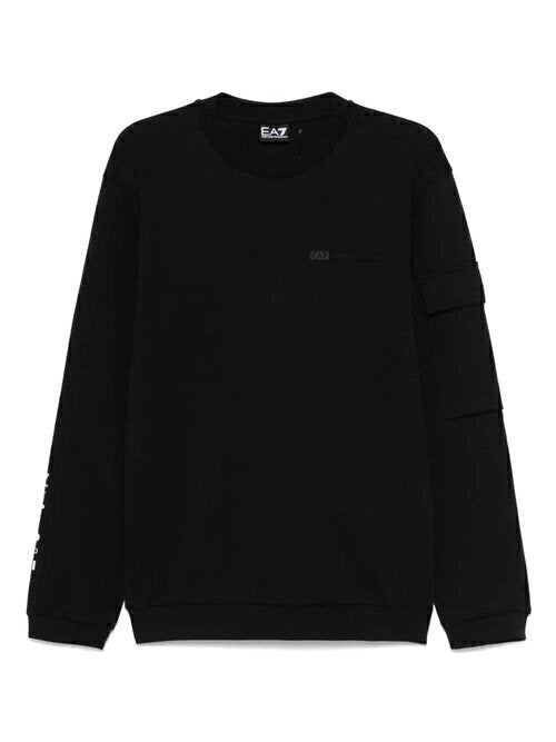 Felpa A Giro Train Logo Gommato Pc Uomo - JEK PIT