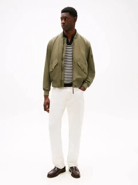 TOMMY HILFIGER  Giubbino Logo Laterale Gomm. Su Manica Uomo |  JEK PIT