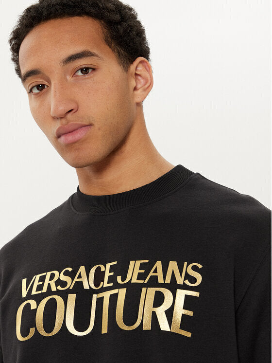 VERSACE JEANS  Felpa Basic Giro Logo Instit Th. Uomo |  JEK PIT