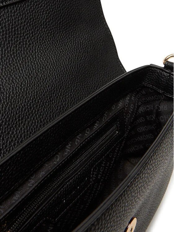 JOHN RICHMOND  Borsa Shoulder Logo Metallico Dorato Donna |  JEK PIT