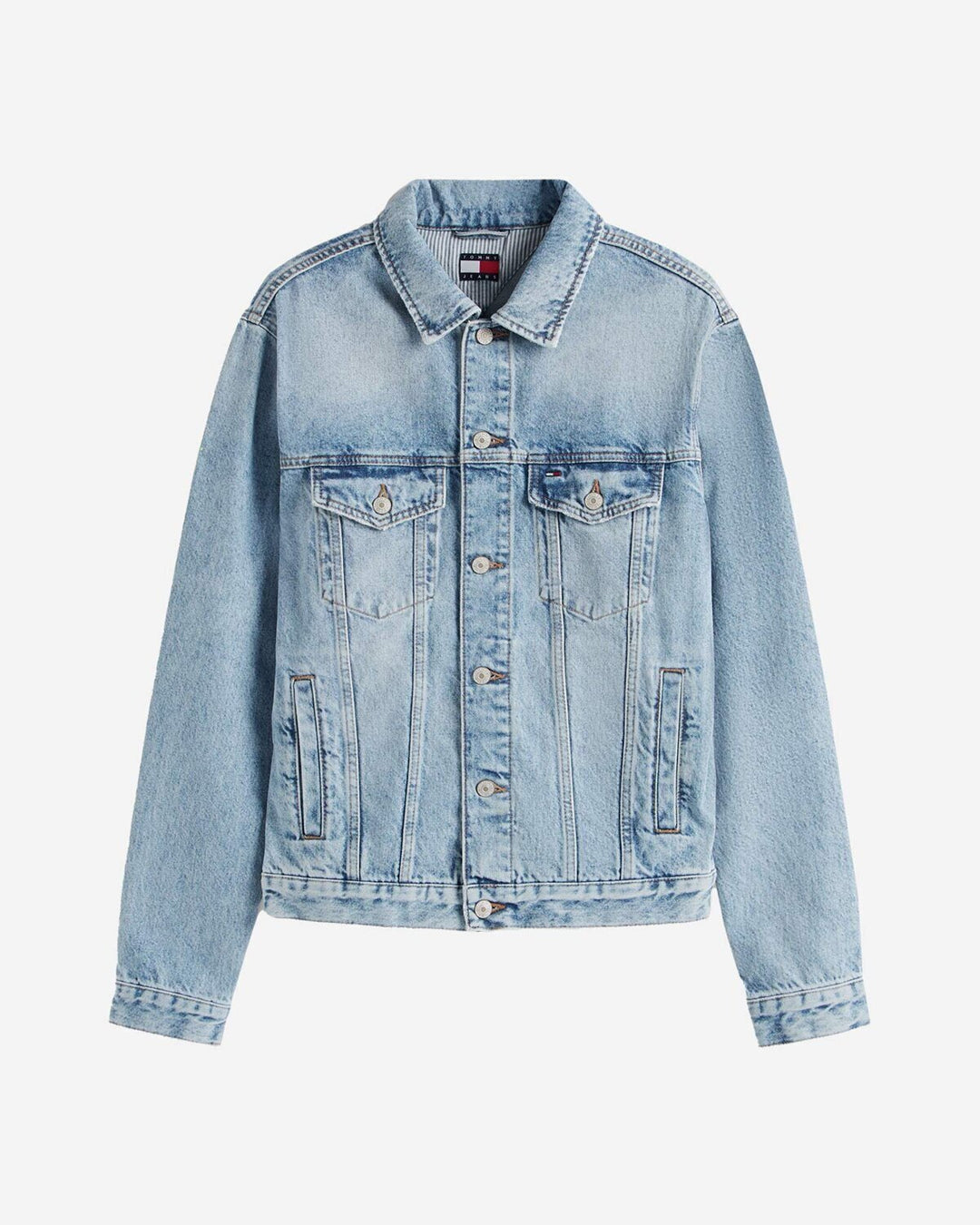 TOMMY HILFIGER  Giubbino In Jeans Rayan Bandiera Retro Uomo |  JEK PIT