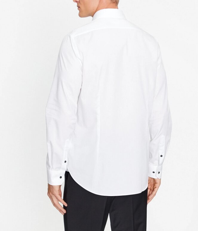 MICHAEL KORS  Poplin Contrast Emb Bottoni Neri Uomo |  JEK PIT