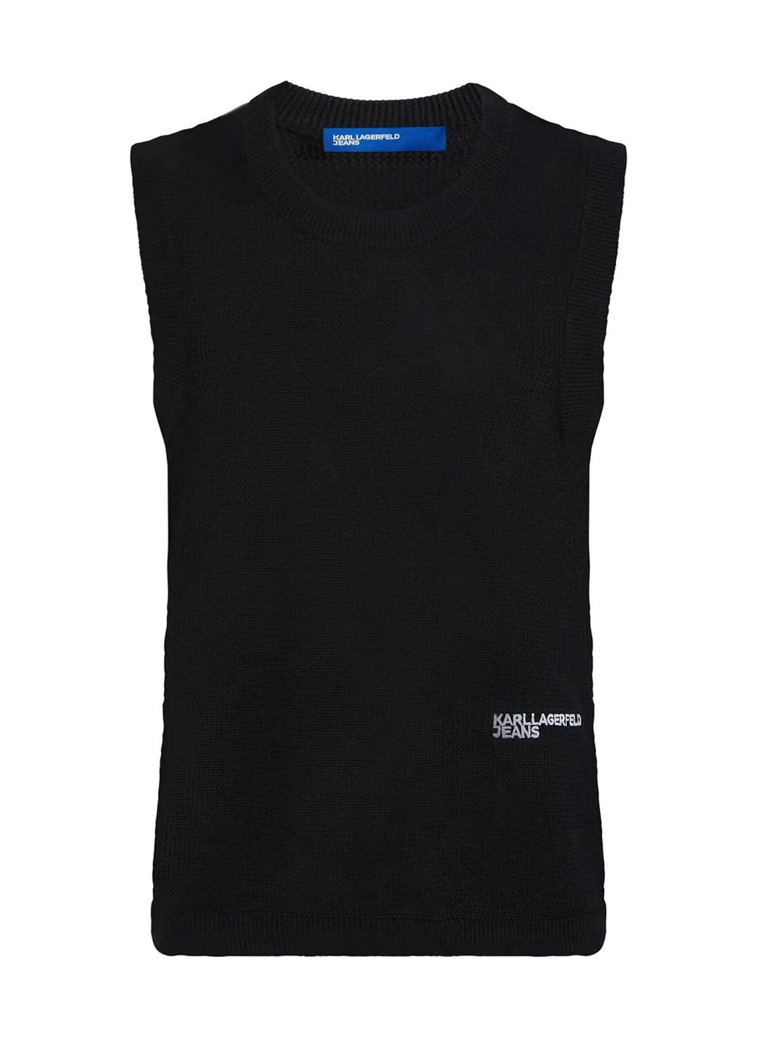 KARL LAGERFELD | Maglia Smanicata Con Logo In Basso Uomo - Jek Pit