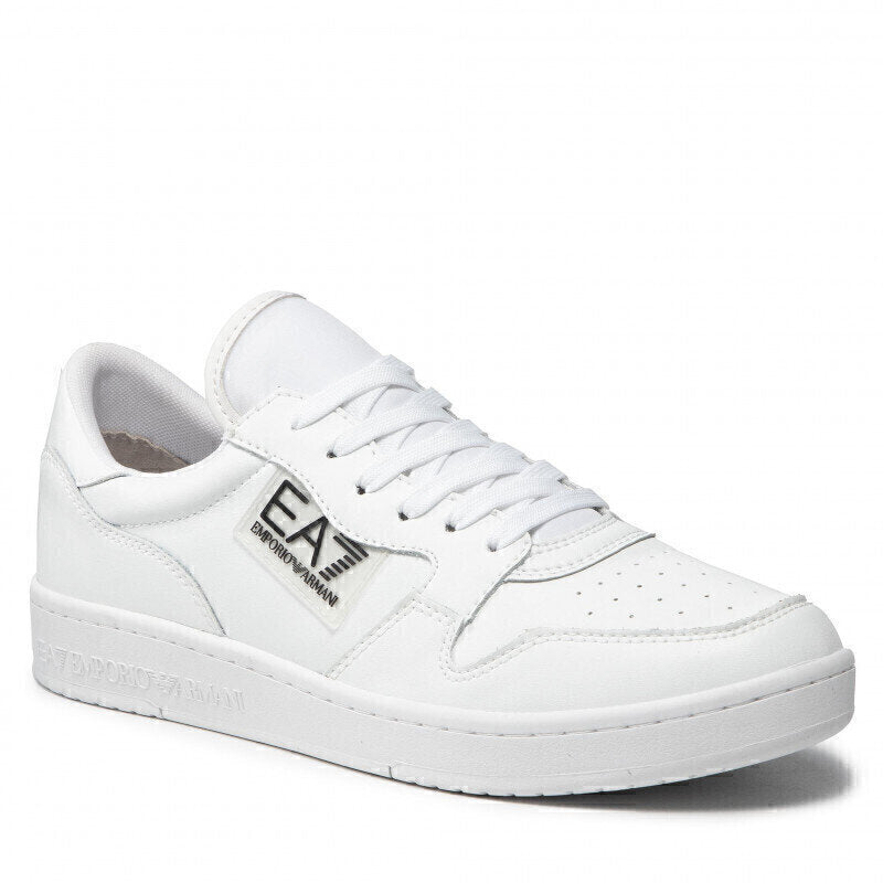 EMPORIO ARMANI EA7  Sneakers Training Full White Uomo |  JEK PIT
