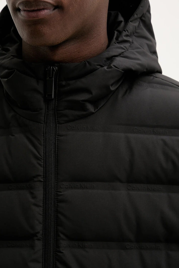 CALVIN KLEIN  Bomber Embossed Logo Quilte Uomo |  JEK PIT