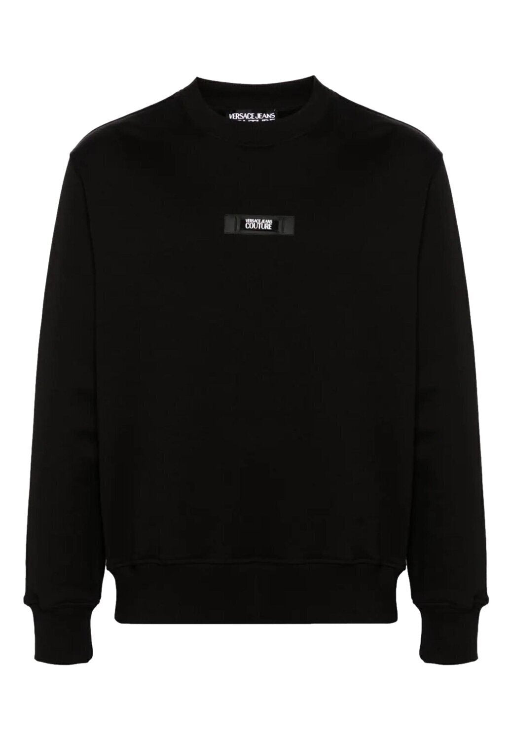 VERSACE JEANS  Felpa Giro Logo Gommato Centr. Uomo |  JEK PIT