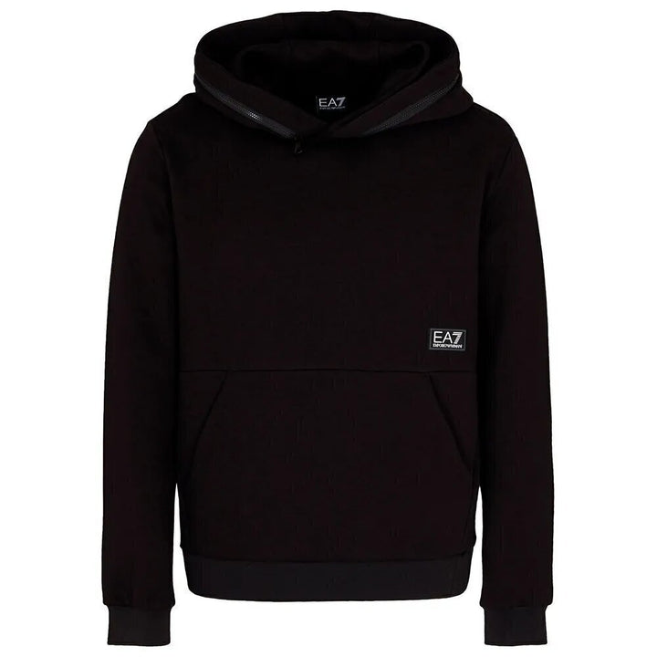 EMPORIO ARMANI EA7  Felpa Train Tape Premium Zip Cappuccio Uomo |  JEK PIT