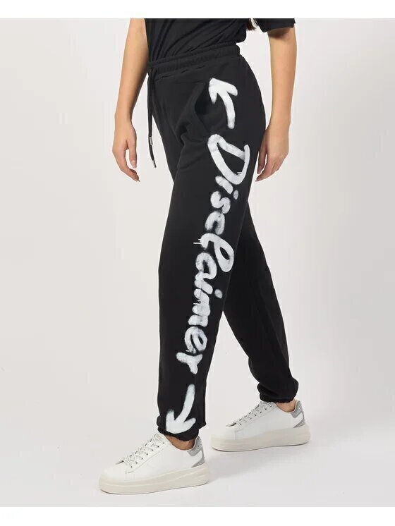 DISCLAIMER  Pantalone Felpa Stampa Laterale Donna |  JEK PIT