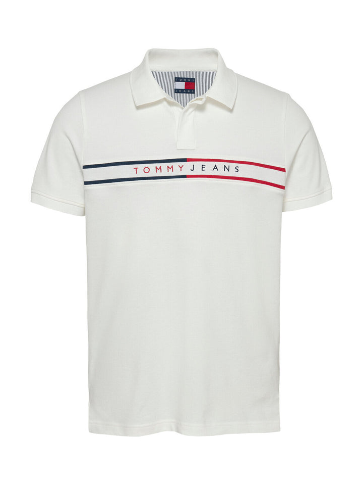Polo Tjm Slim Chest Logo Centrale Uomo - JEK PIT