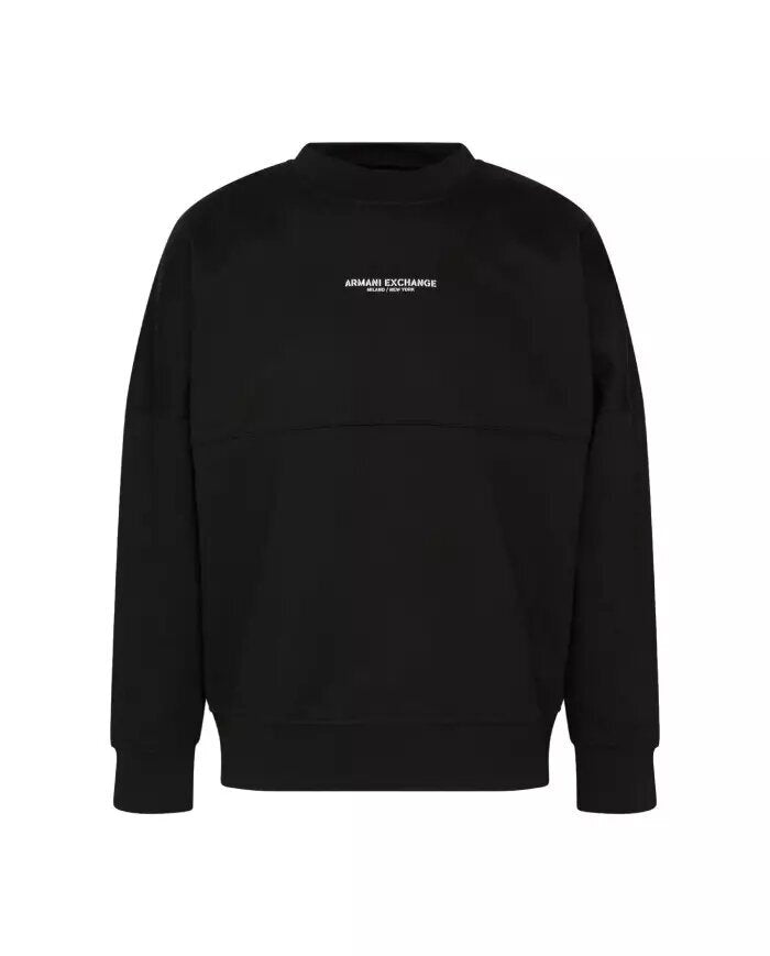 ARMANI EXCHANGE  Felpa Giro Logo Stampa Pc Uomo |  JEK PIT