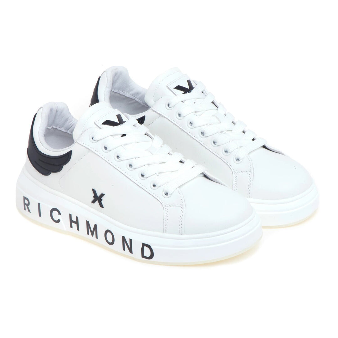 JOHN RICHMOND  Sneakers Leather Logo Su Para Uomo |  JEK PIT
