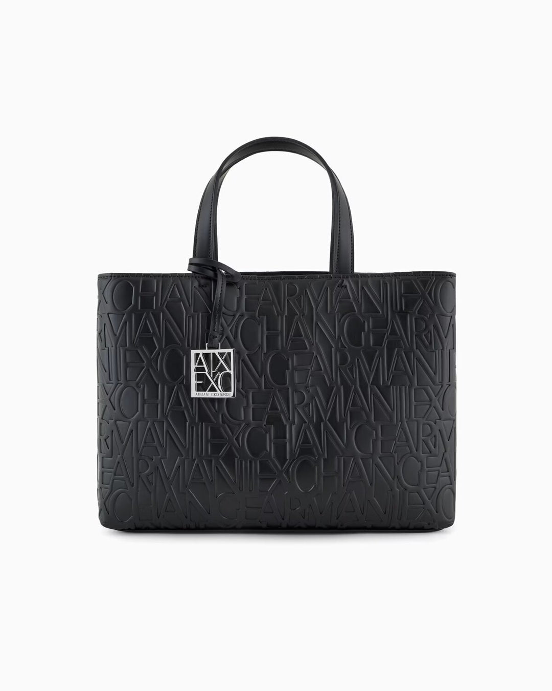 ARMANI EXCHANGE  Borsa Rubber Medium Op. Logo Allover Donna |  JEK PIT