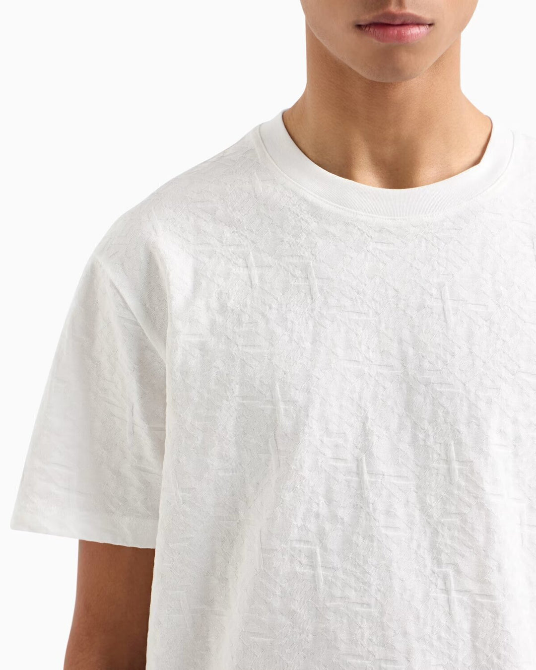 ARMANI EXCHANGE  t-Shirt Regular Logo Allover Uomo |  JEK PIT