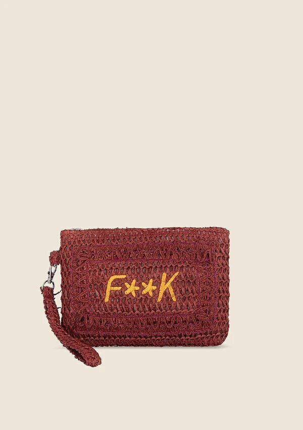 F**K Pochette Tinta Unita Donna - JEK PIT