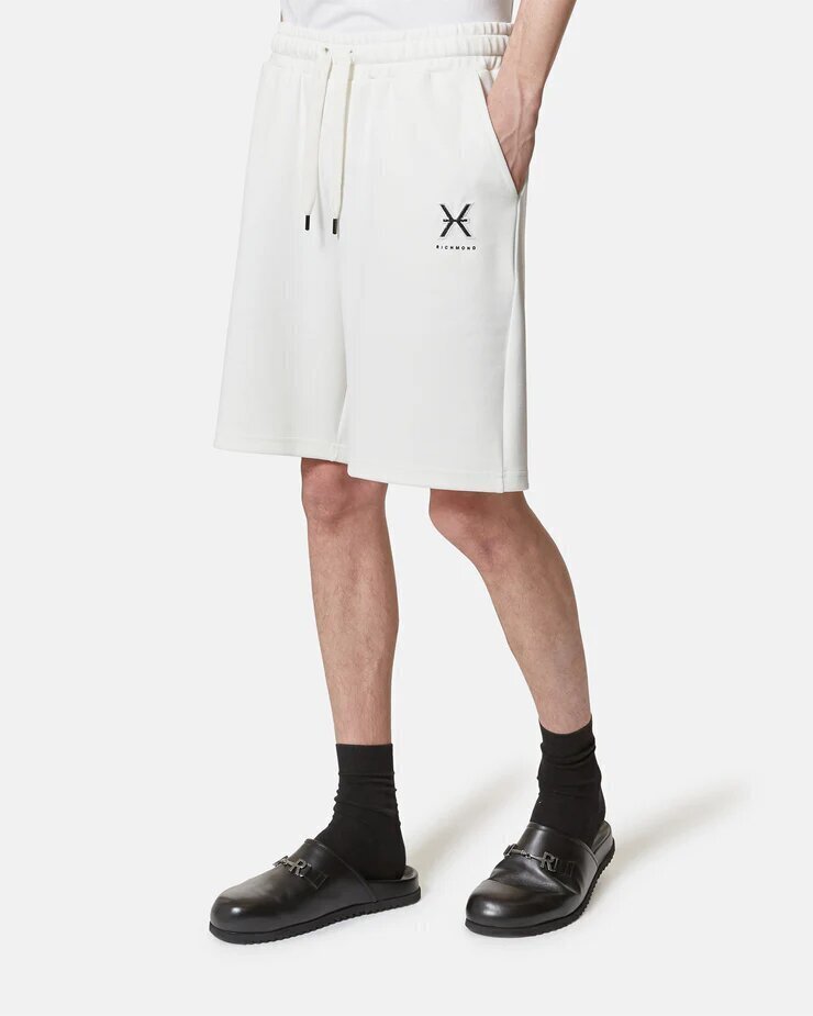 JOHN RICHMOND X Bermuda In Felpa Logo Later. Gr Uomo - JEK PIT